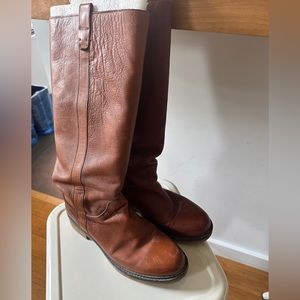Luxury Italian leather boots